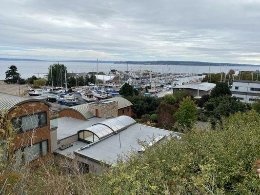 Port Hudson from the bluff