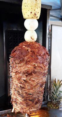 Trompo/roasted pork