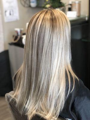 Balayage and babylights