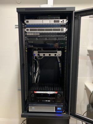 Rack equipment.