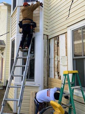 Ship lap siding is beautiful, however if it is not sealed and painted, it could lead to replacing.