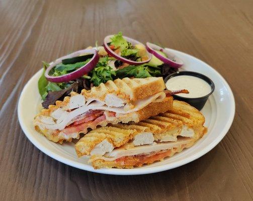 Chicken chipotle panini