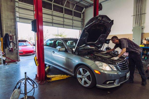 Mercedes Service in Rocklin at A&B European Motors