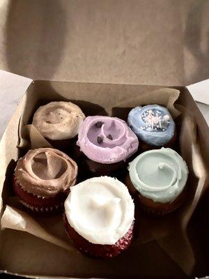 6 Assorted Cupcakes