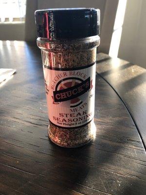 Chuck's Butcher Block Steak Seasoning