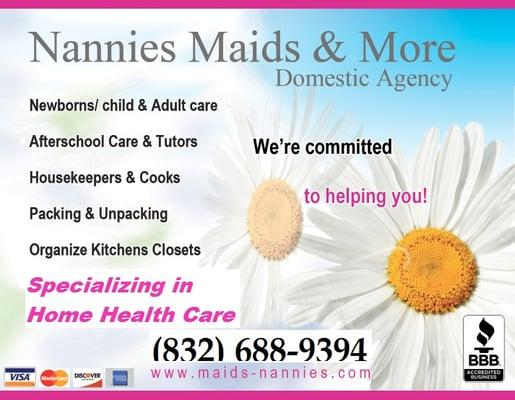 Nannies Maids & More