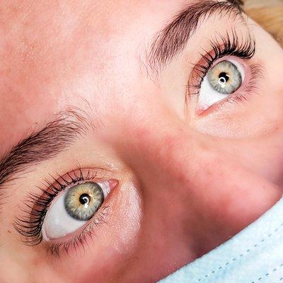 Lash lift & tint