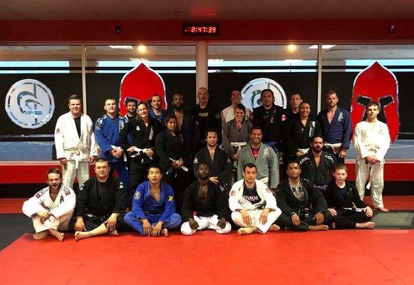 Adult class at Spar BJJ