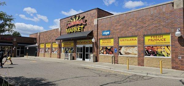 Market entrance