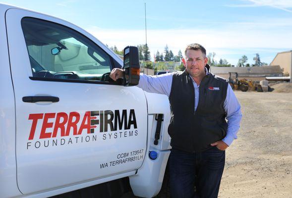 Ryan Beckley, owner and president of TerraFirma Foundation Systems.