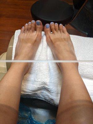 A safe and beautiful pedicure