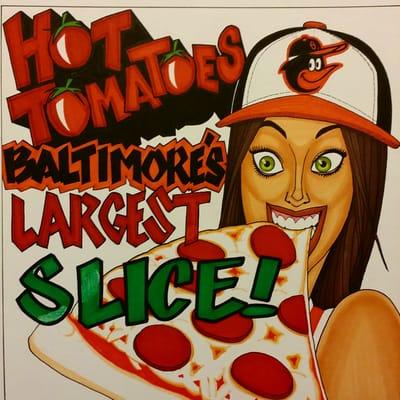 The largest slice in Baltimore