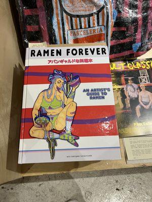 Ramen book they had for sale (9/2/2023)