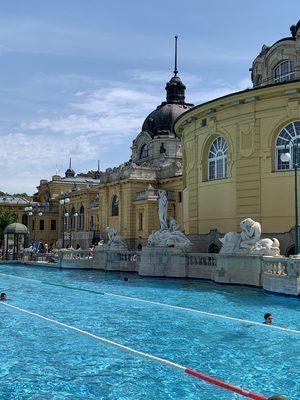 Szechenyi Thermal Bath in Budapest