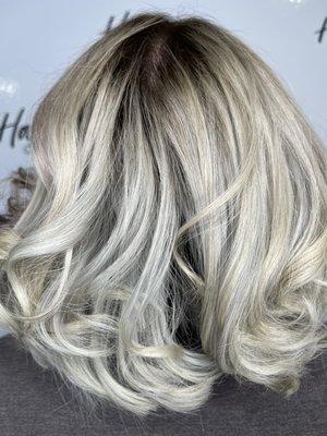 Platinum blonde by Kylee Jo