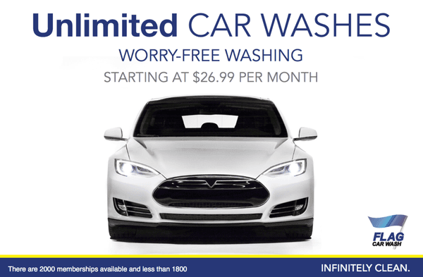 Sign Up Online for New Customers and Get First Month HalfOffhttps://www.carwashlogin.com/flagcarwash/customerportal/signupforunlimited.aspx