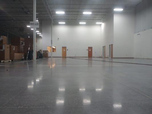 Industrial Polished Floor by Reflective Crete