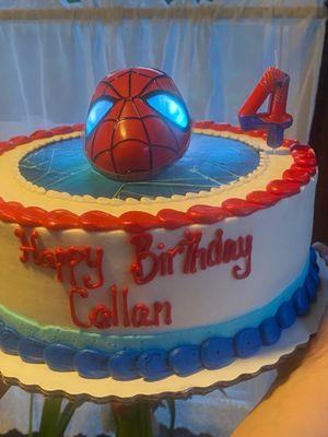 Spider-Man cake