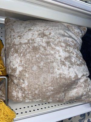 Velvet pillows