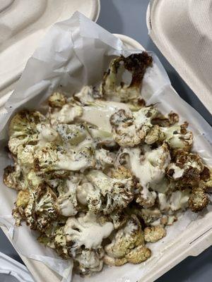 Cauliflower with Tahini Sauce