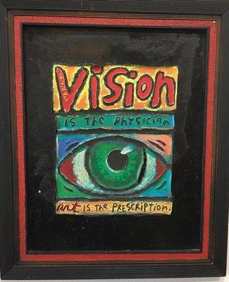 Inner vision is the physician, art is the prescription: art heals!