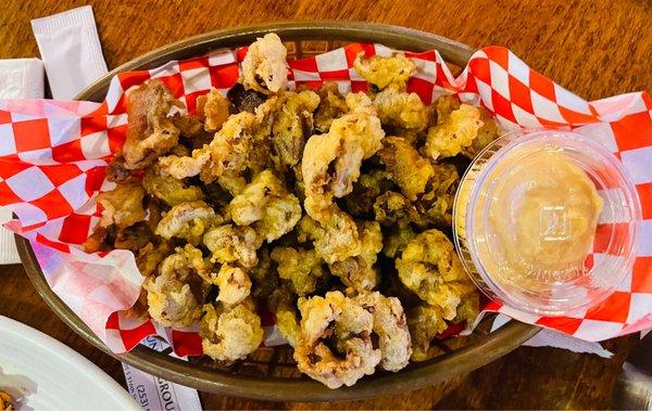 Fried Gizzards