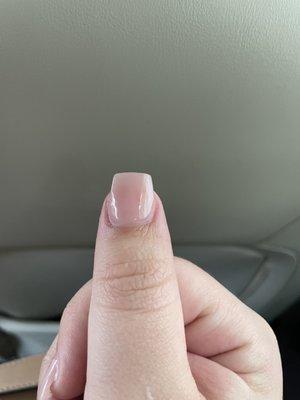 Another crooked nail.