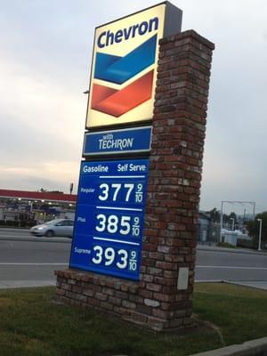 today's gas prices. | 01 31 12