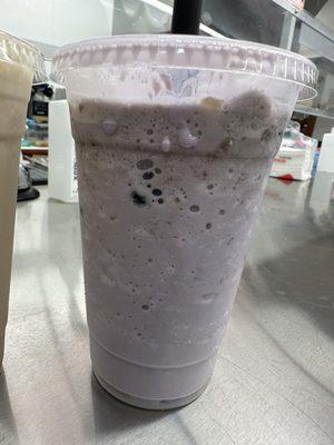 Taro bubble tea