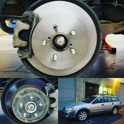 New Brakes vs. Old brakes