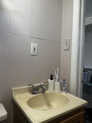 No way to do your hair or make up holes in the walls everywhere!