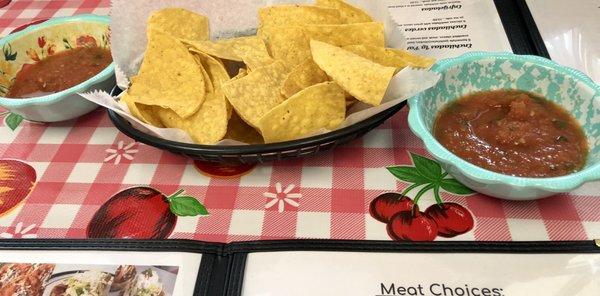 Salsa & chips