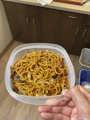 Small Roasted Pork Lo Mein