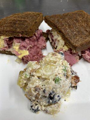 March lunch Special...Rueben with a side!