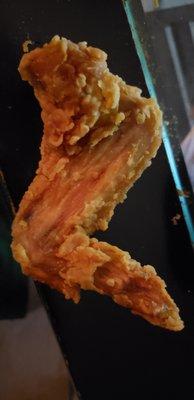 This is a deformed wing. Not a WHOLE wing. Why did you give me this???