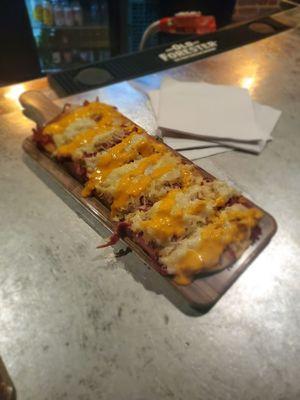 Reuben Flat Bread... large portions