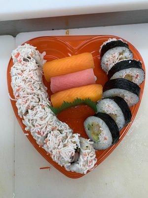 Heart platter