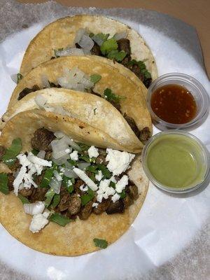 Steak tacos