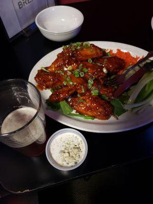 Jack daniels bbq wings