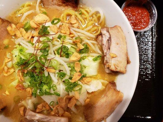 Mega Ramen $12.95 (half off sale for their anniversary - only 2/8/20 - 2/9/20)