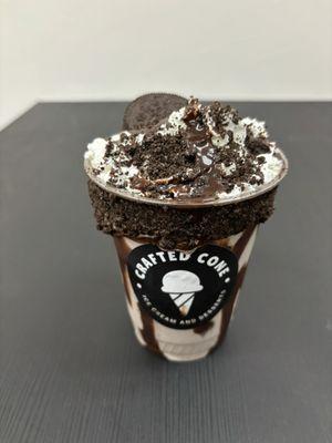 Cookies and Cream milkshake "specialty"