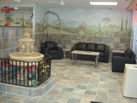 Time To Wash has a clean and comfortable seating area for your enjoyment.  If you have to do wash you must use Time To Wash in Garfield NJ