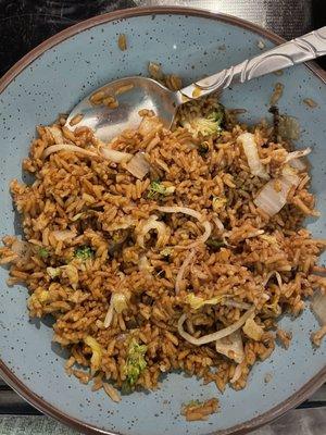 Vegetable fried rice (SO delicious!!)