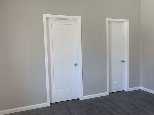 Doors,Trim,Jambs,Casing, and base boards we got it ! . We can install and paint too.