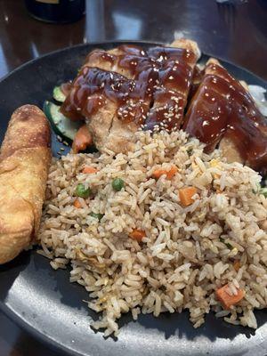 Teriyaki chicken lunch special