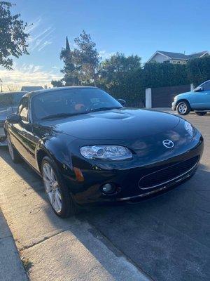 Mazda Miata mx-5   Was fixed just as new !