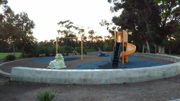 Little playground area