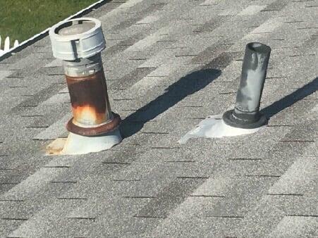 Roof plumbing vents