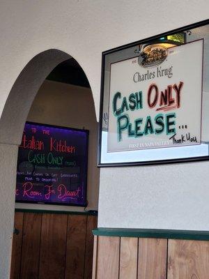 Cash only peeps! But Atm inside