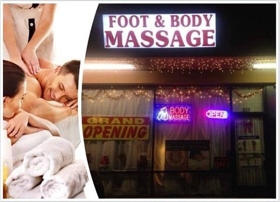 foot and body massage